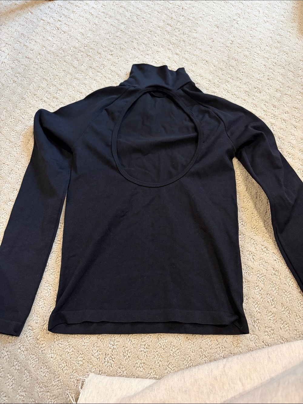 Free People Intimately Black Open back top